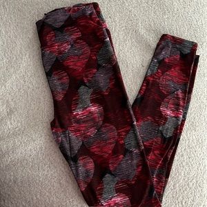 LuLaRoe Leggings- One Size- Hearts